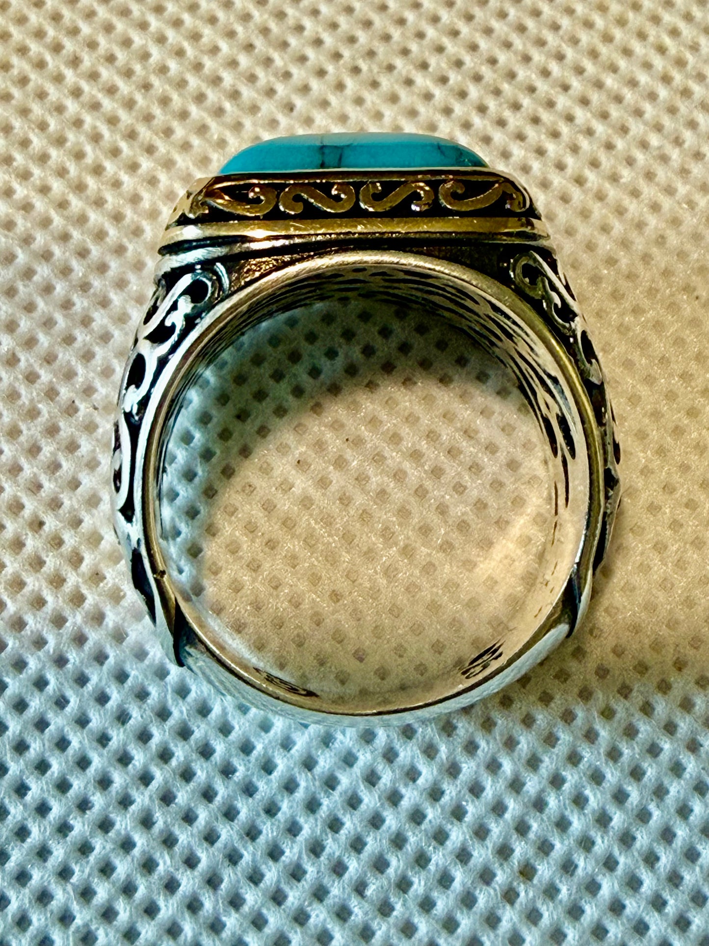 Turquoise Stone Ring! 10