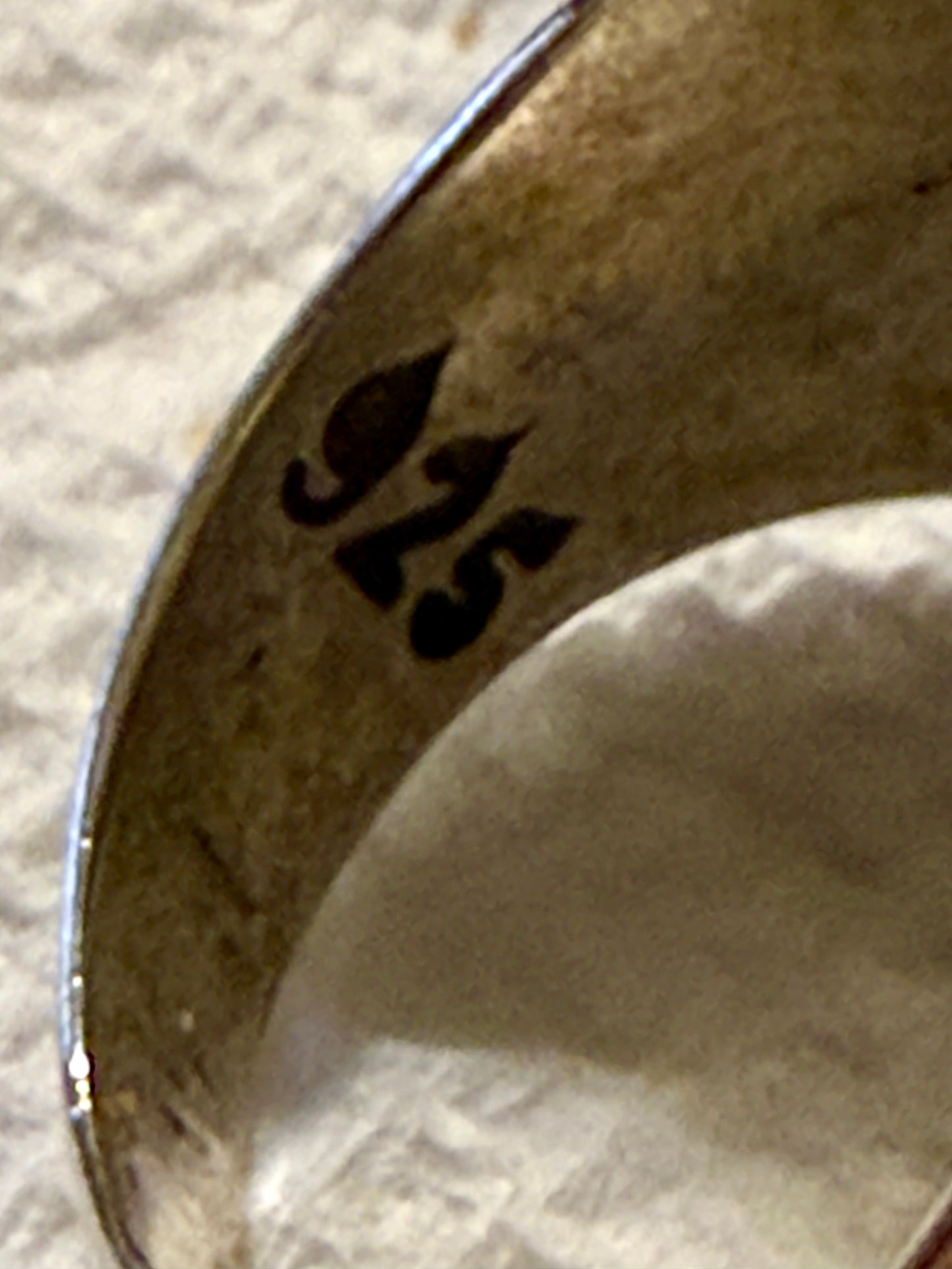 Engraved 925 Siver Ring! 9.5
