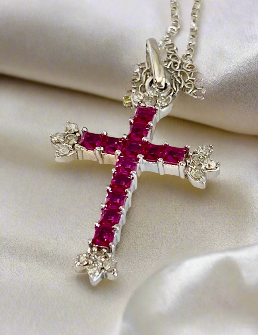 Cross Pendant Necklace!