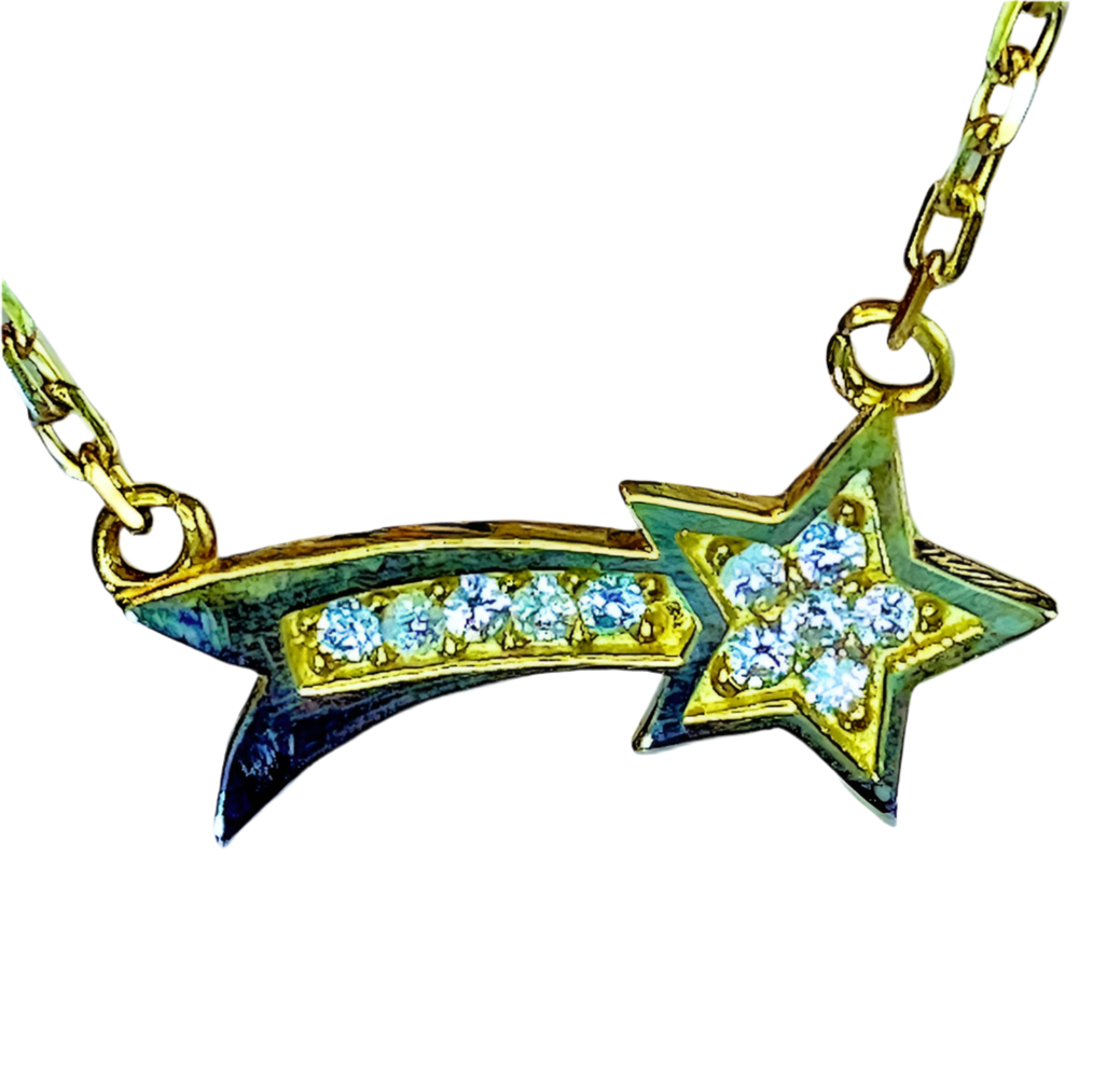 Shooting Star Necklace!