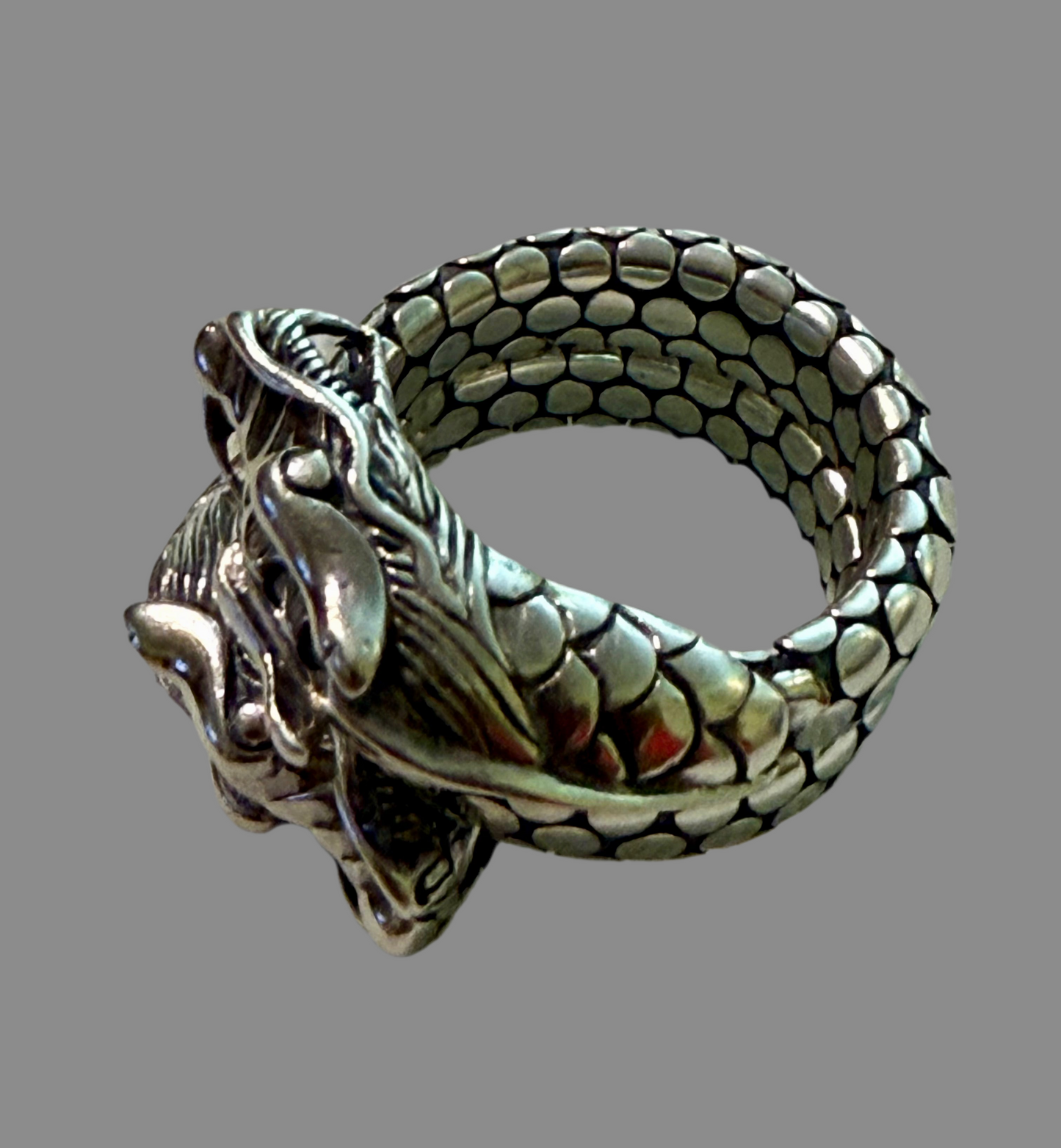 John Hardy Double Dragon Ring! 7.5