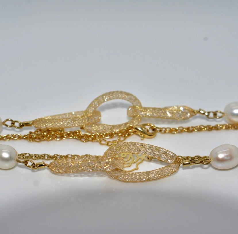 14K Gold Filled Statement Necklace!