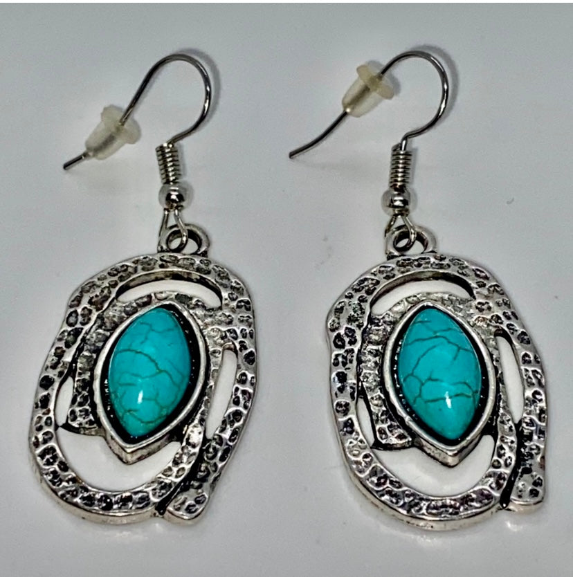 Hammered Metal Earrings!