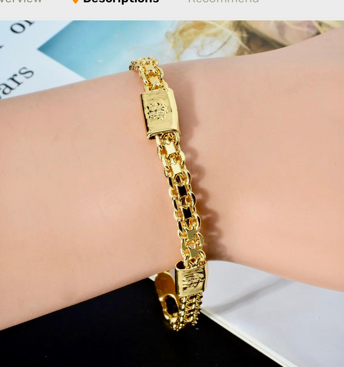 Gold Plated Jewelry Set