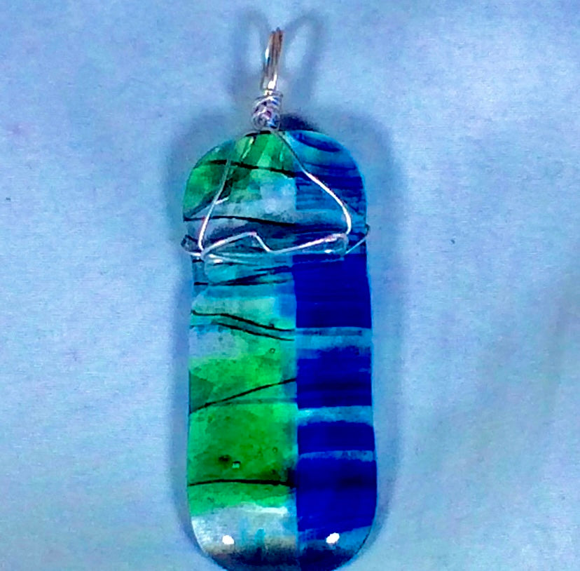 Hand Blown Pendant!!