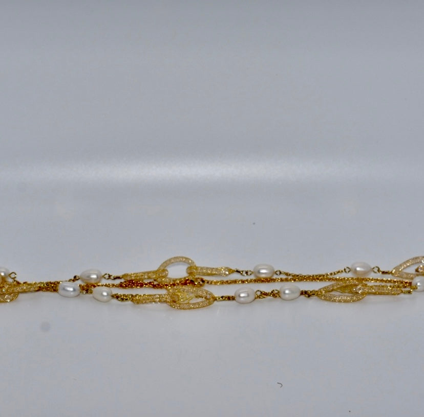 14K Gold Filled Statement Necklace!