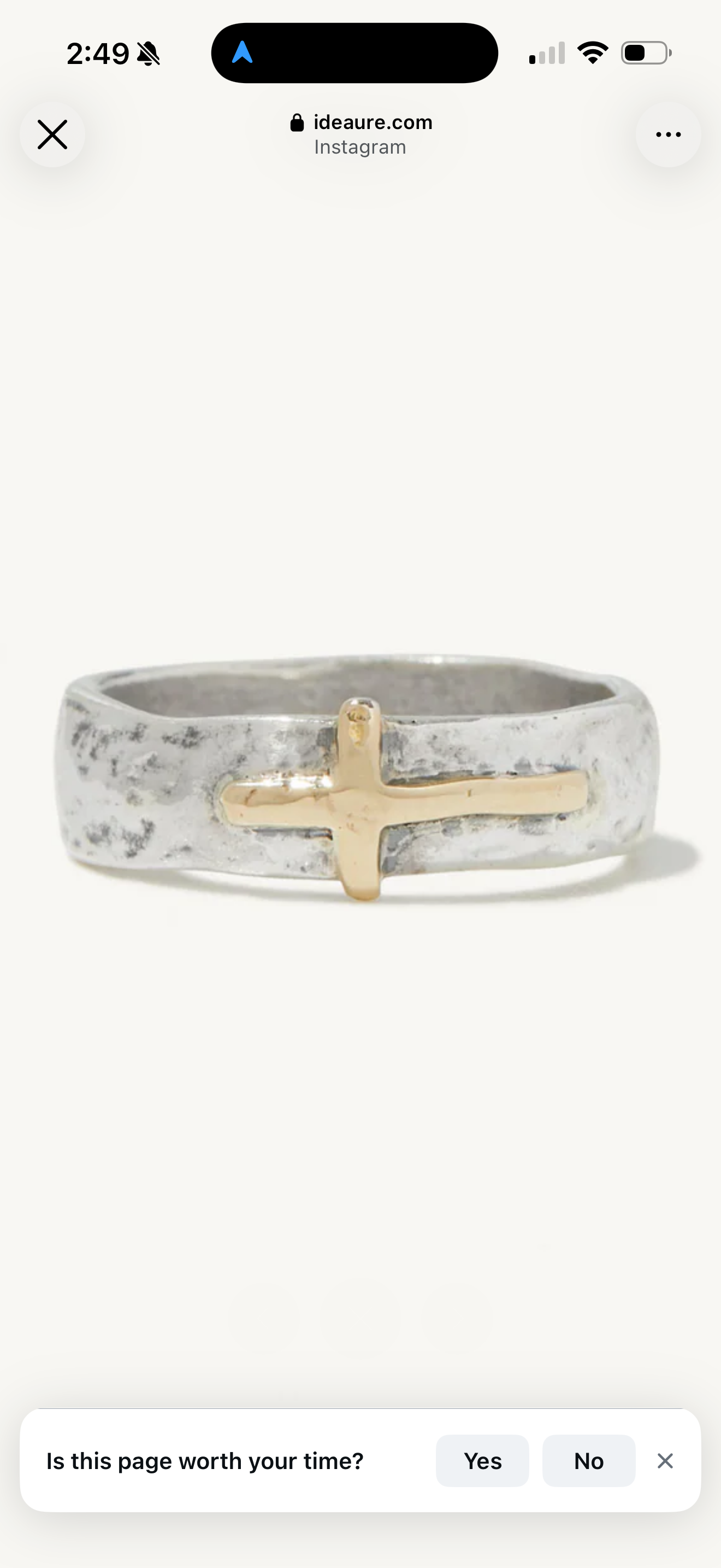 Cross Ring! 7.5