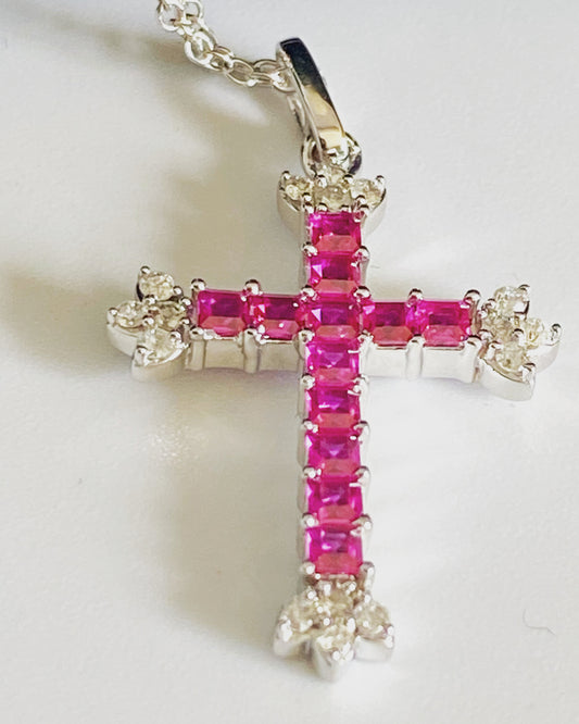 Cross Pendant Necklace!