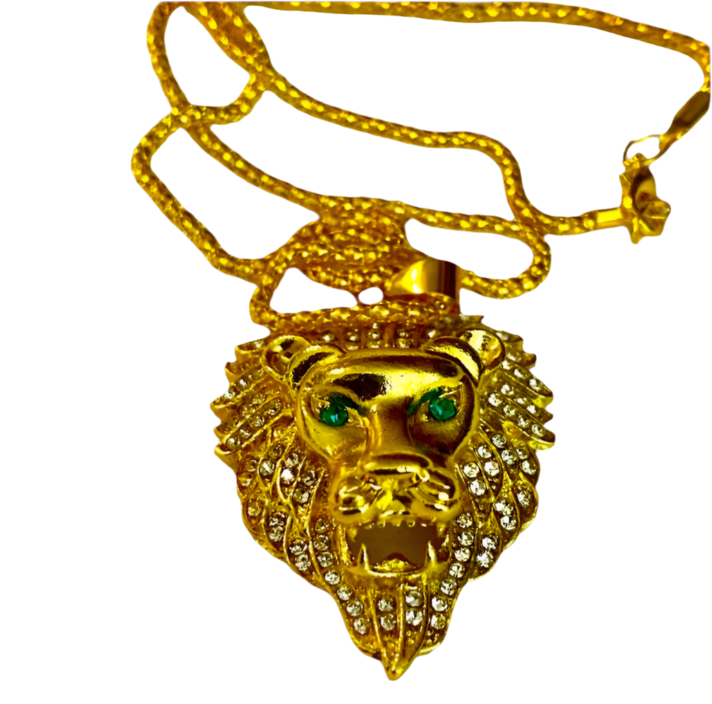 Lion’s Head Pendant Necklace!