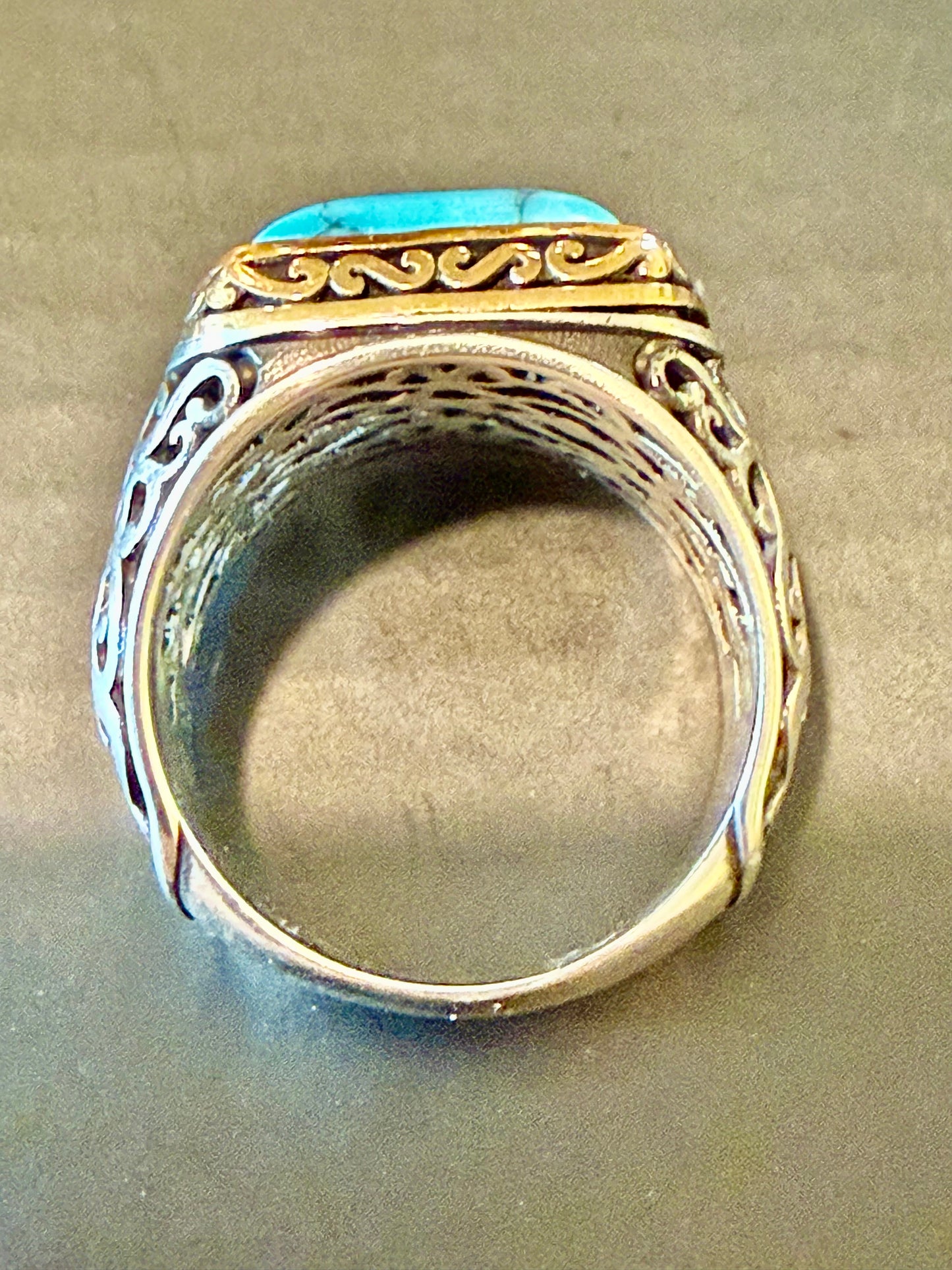 Turquoise Stone Ring! 10