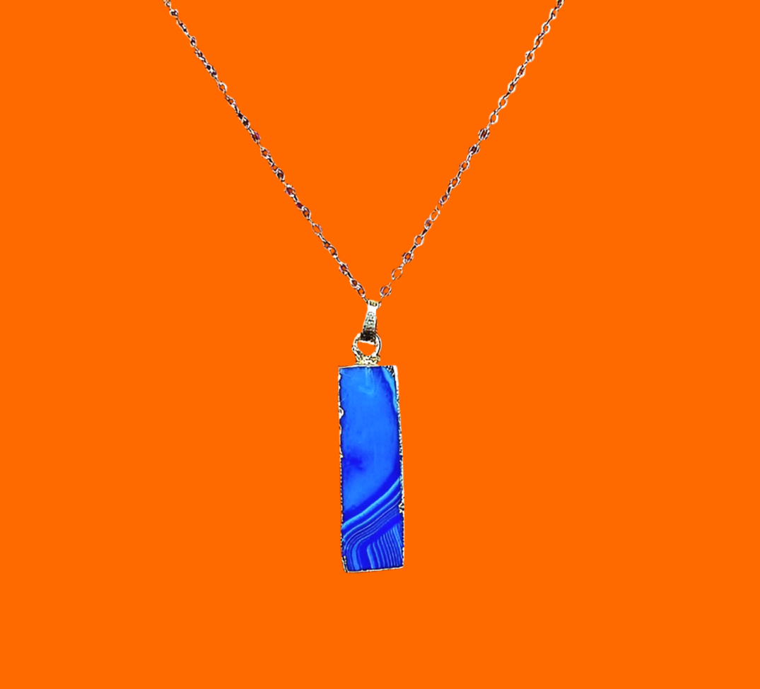 Blue Quartz Necklace!