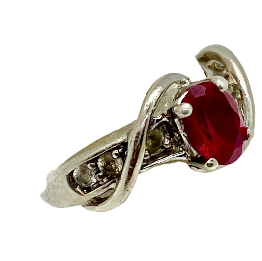 Vintage Sterling Silver Ring! 7