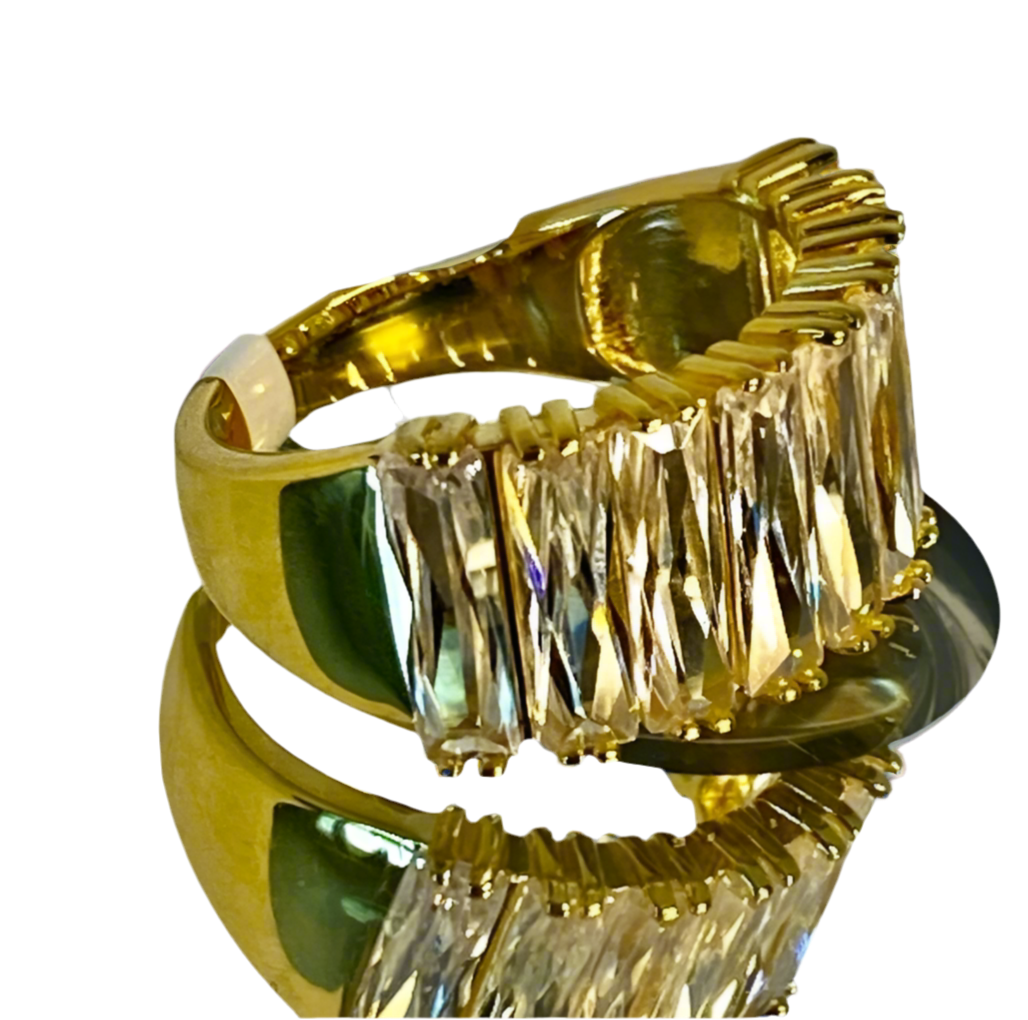 Yellow Gold Plated Ring! 8