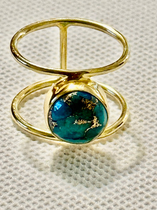 14K Dual Band Ring! 7