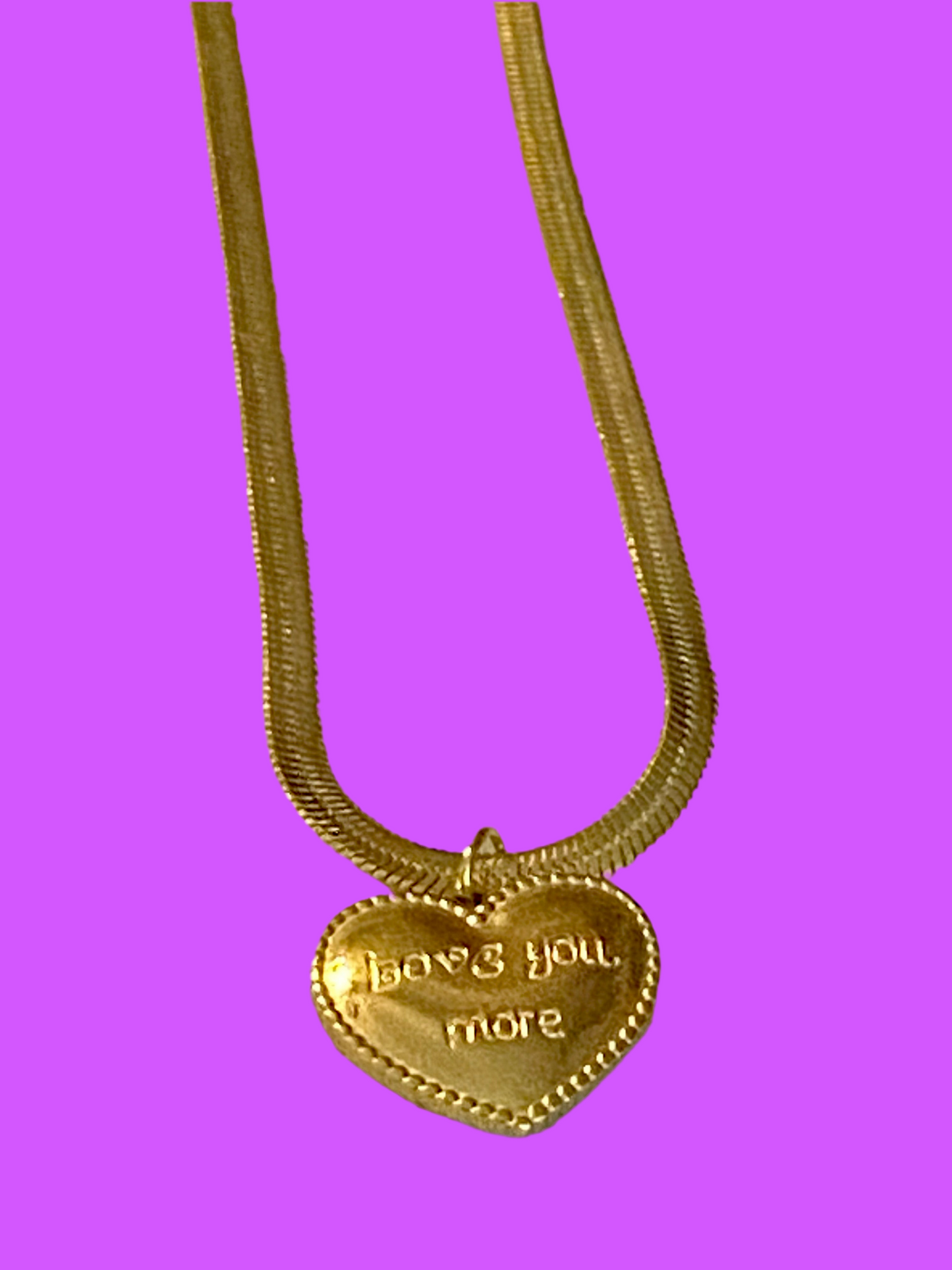 Heart Pendant Necklace!