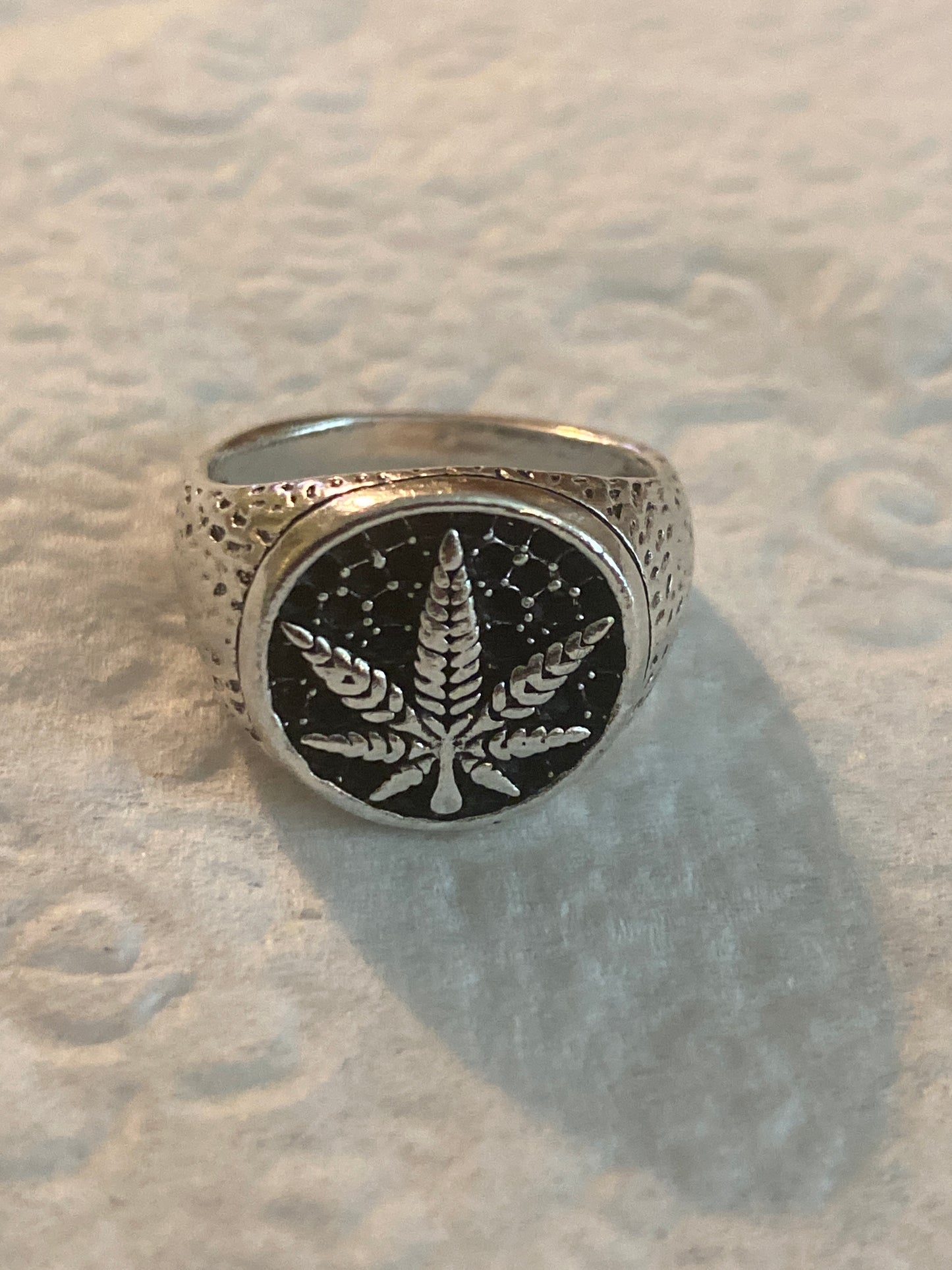 Silver Plated Statement Ring! 7/25