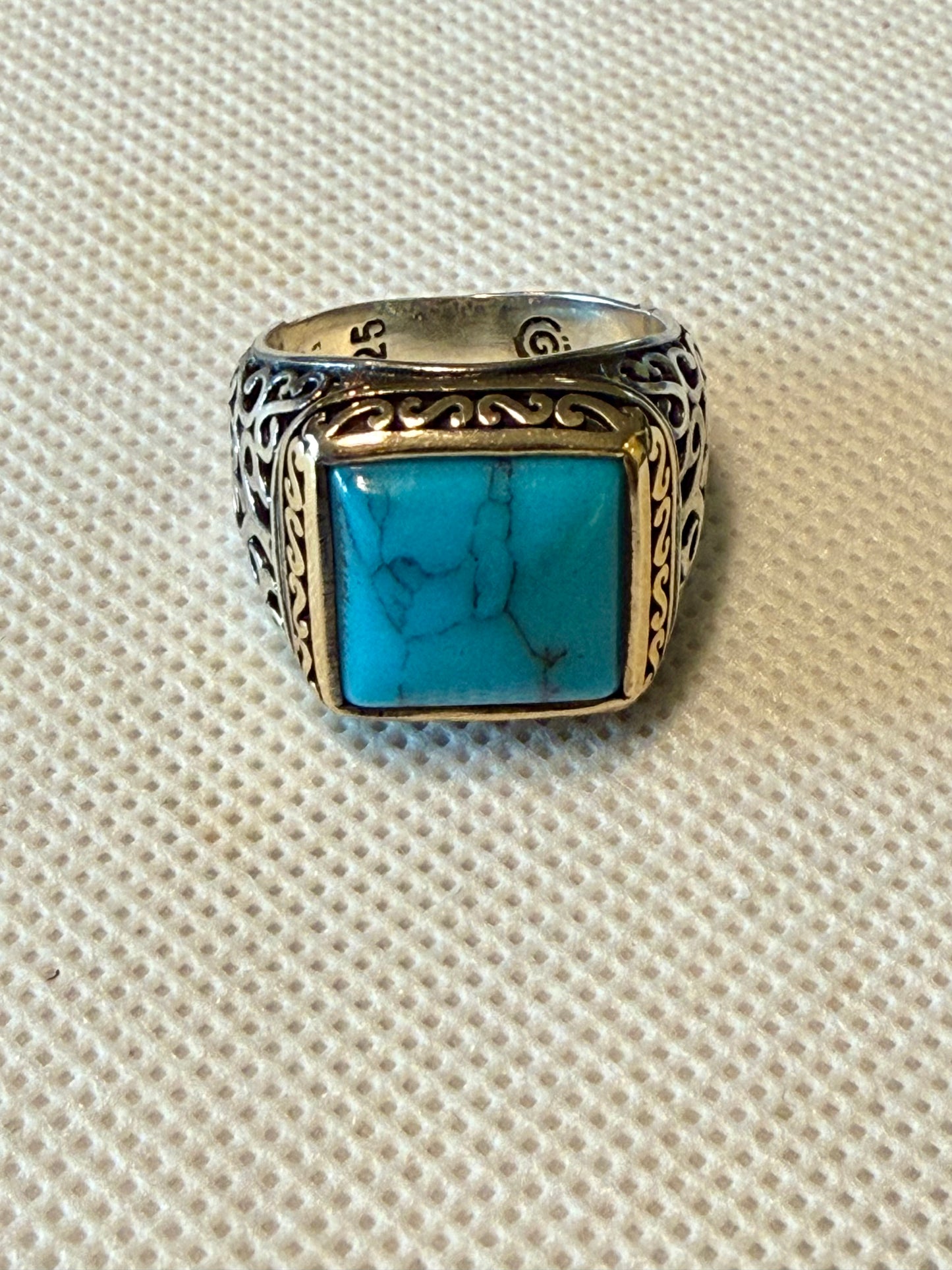 Turquoise Stone Ring! 10