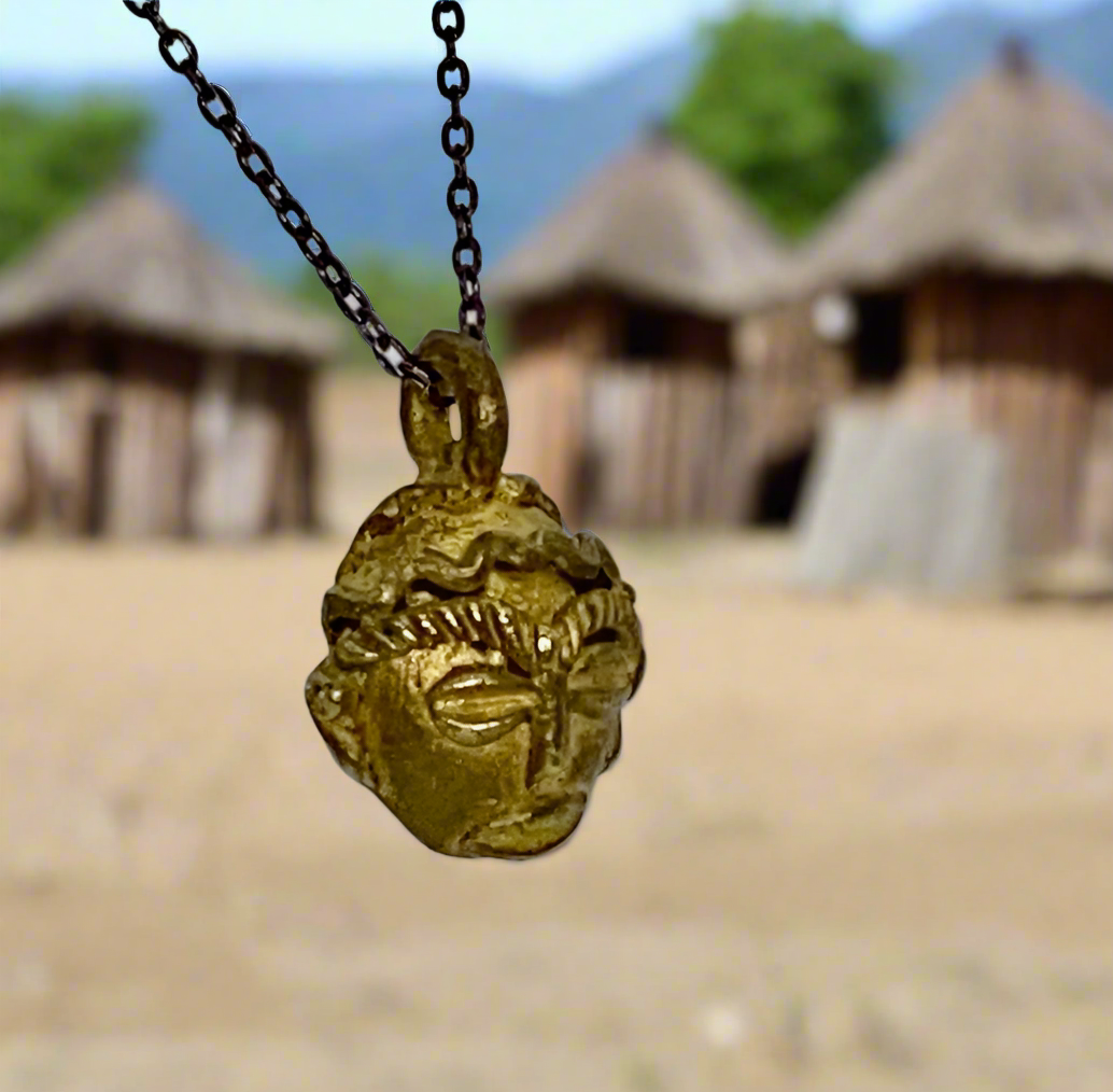 Tribal Mask Necklace!
