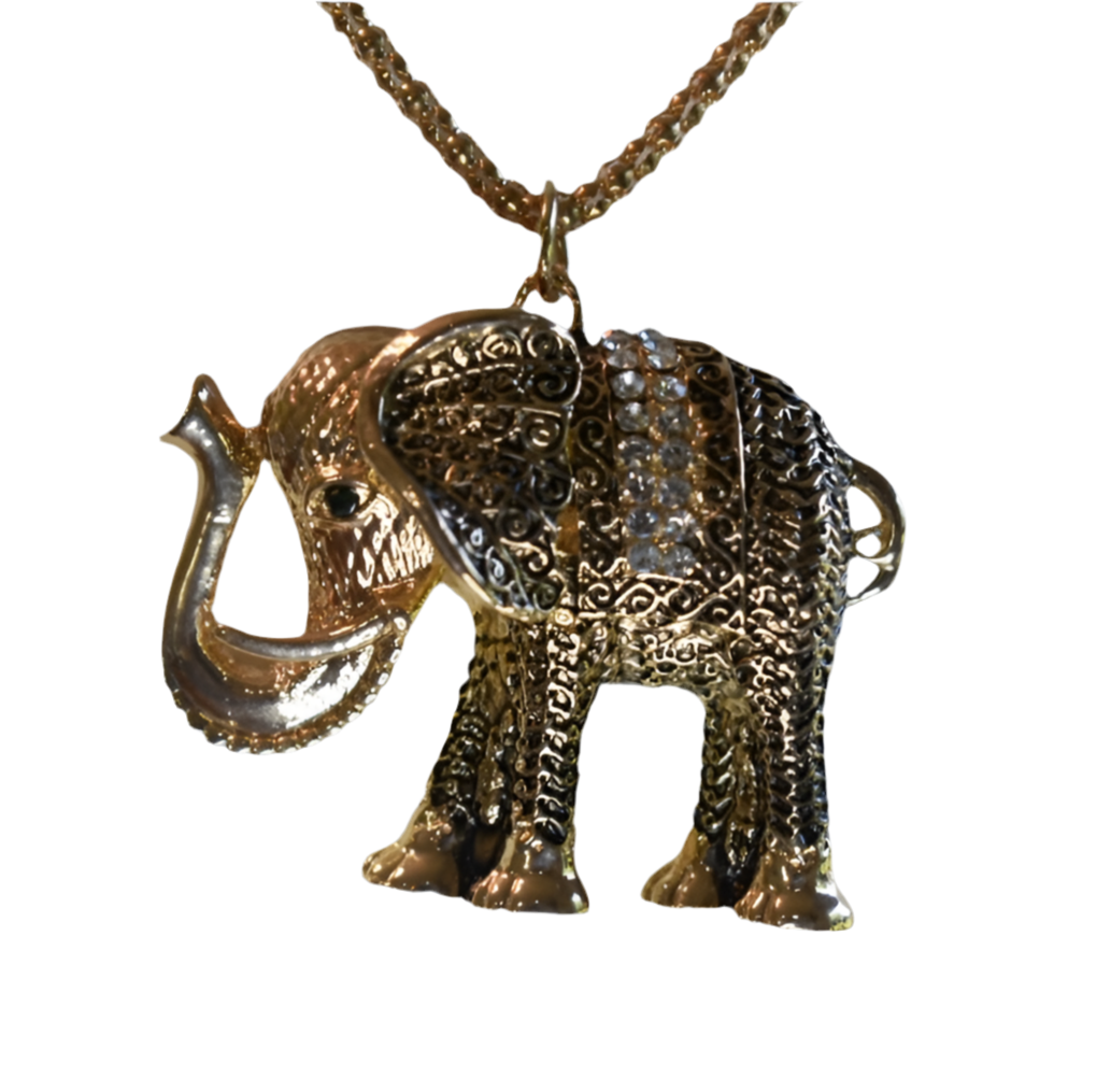 Elephant Pendant Necklace!