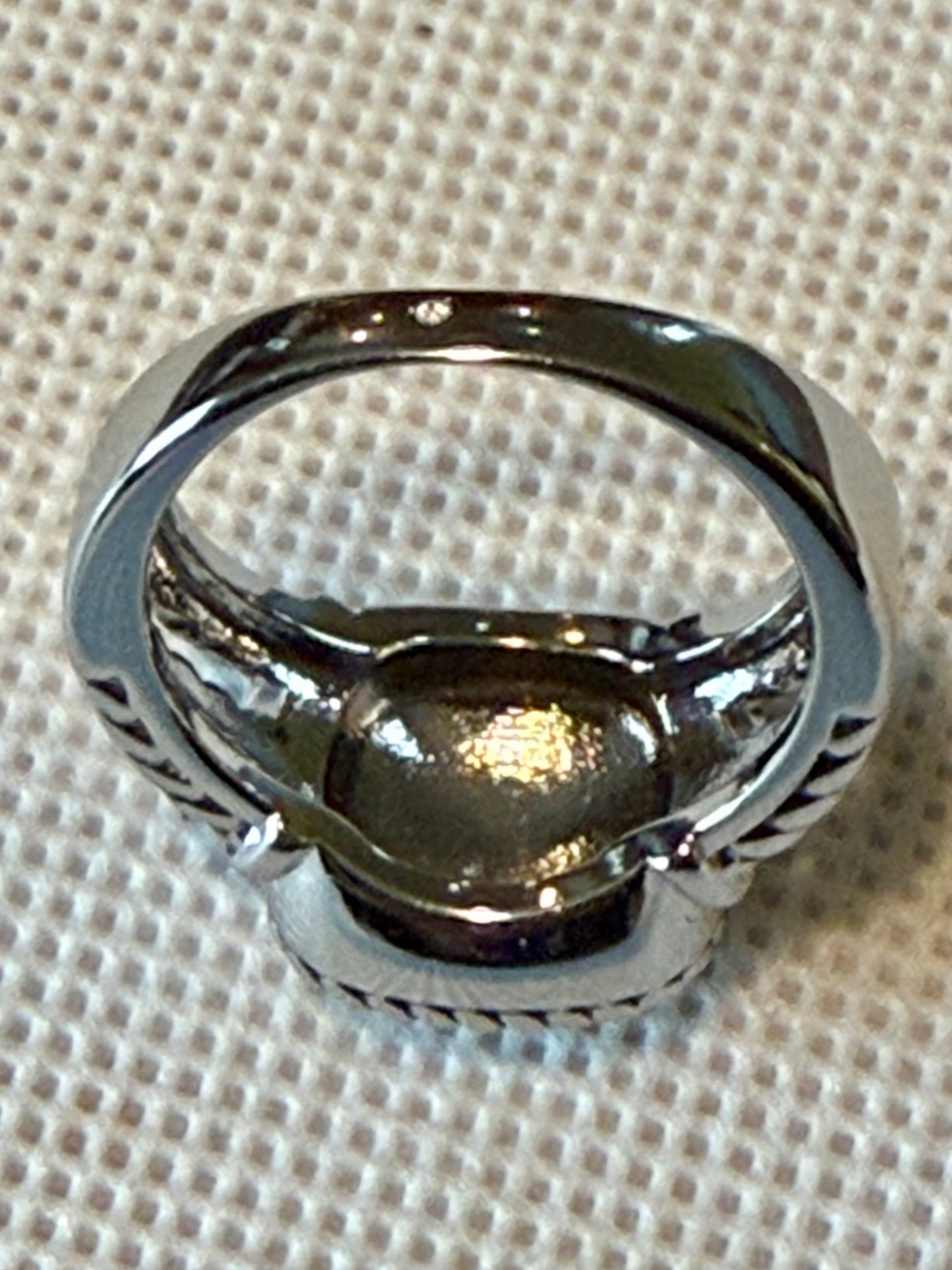 Pave Roped Band Ring! 9