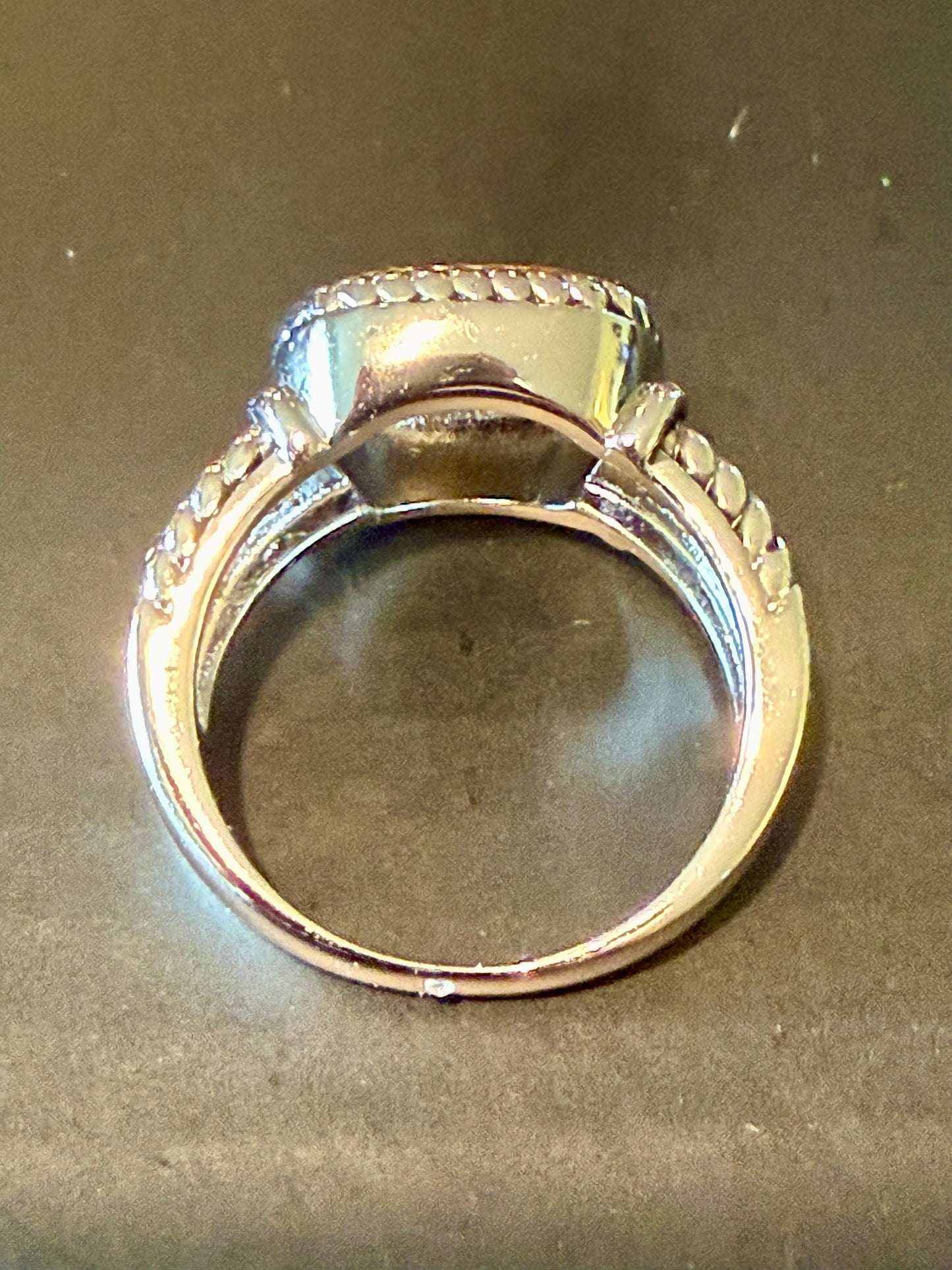 Pave Roped Band Ring! 9