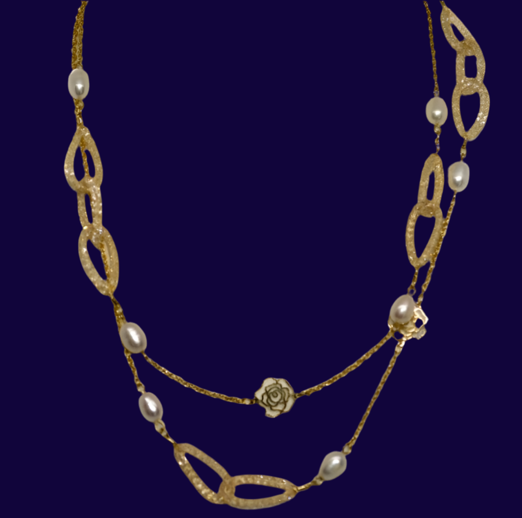 14K Gold Filled Statement Necklace!