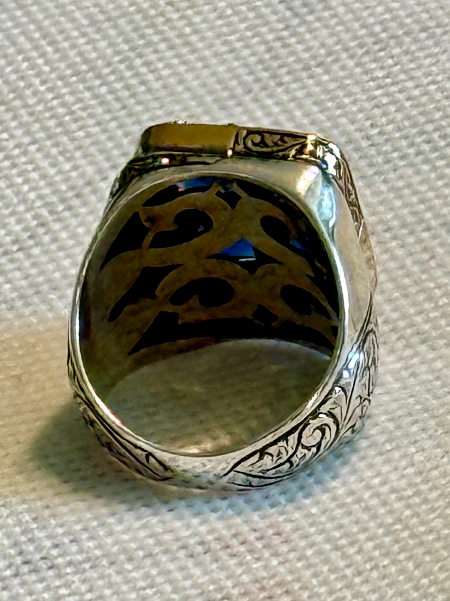 Engraved 925 Siver Ring! 9.5