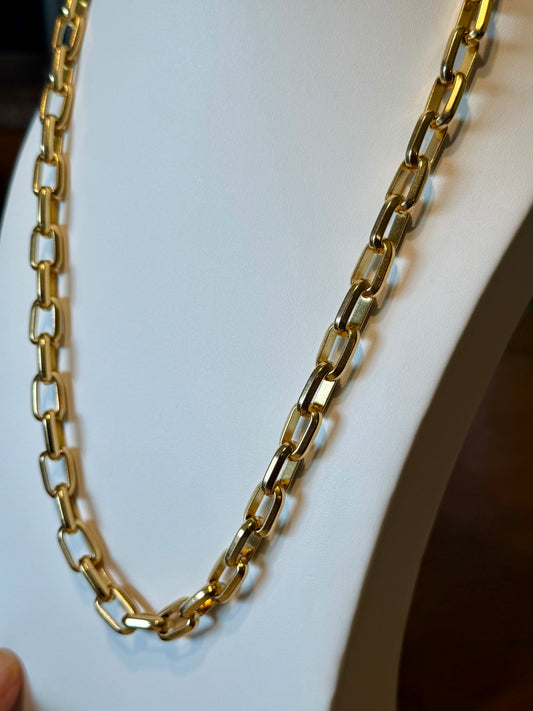 Men’s Oval Link Necklace! 24