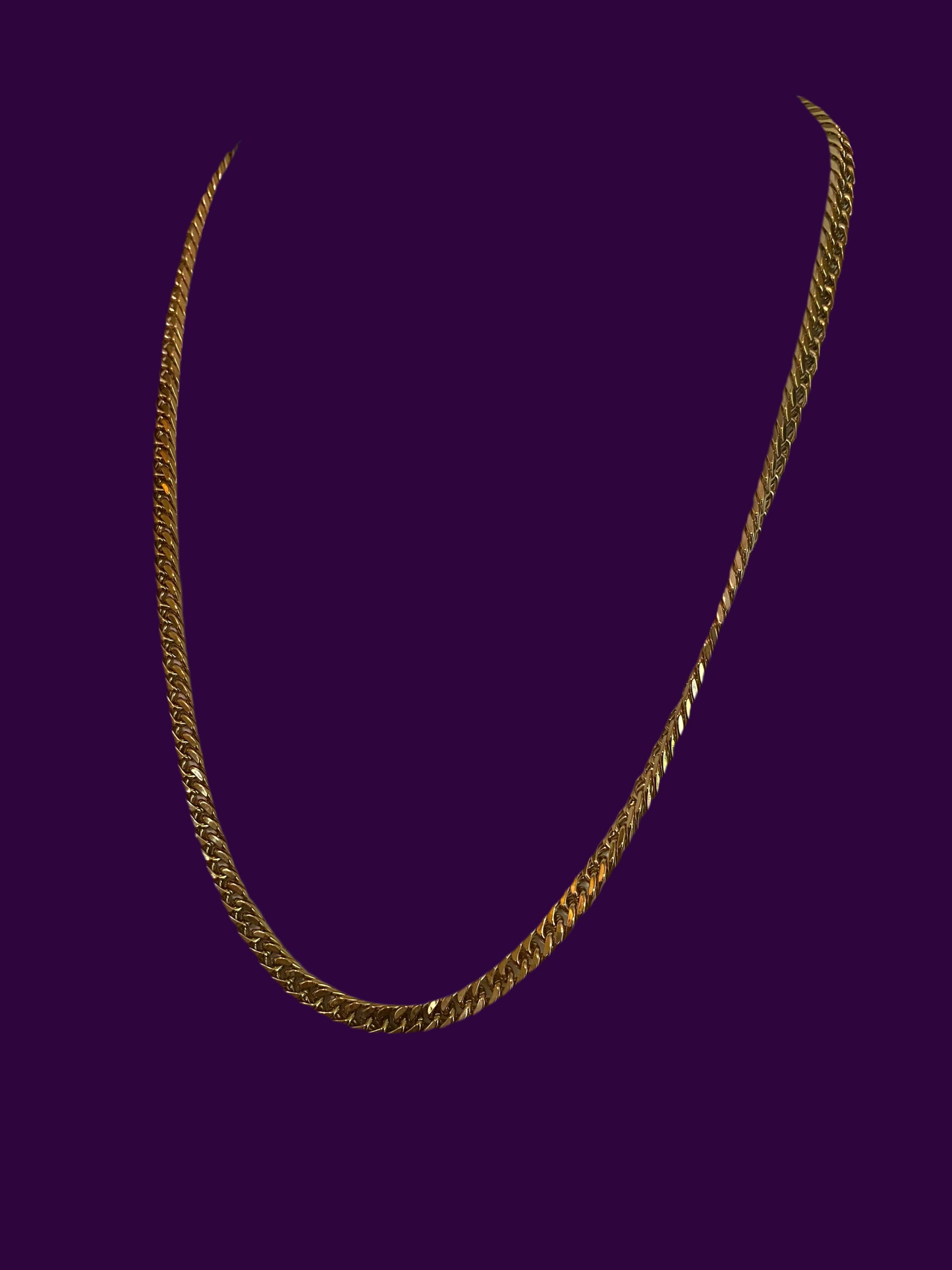 Men’s 18K Gold Plated Chain