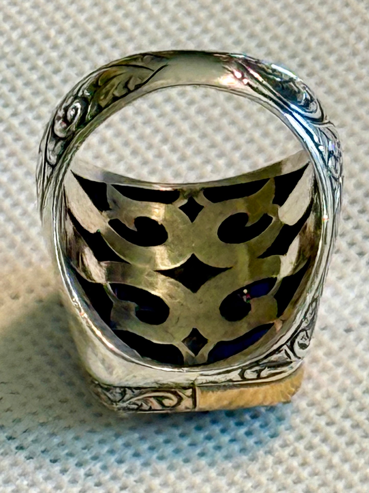 Engraved 925 Siver Ring! 9.5