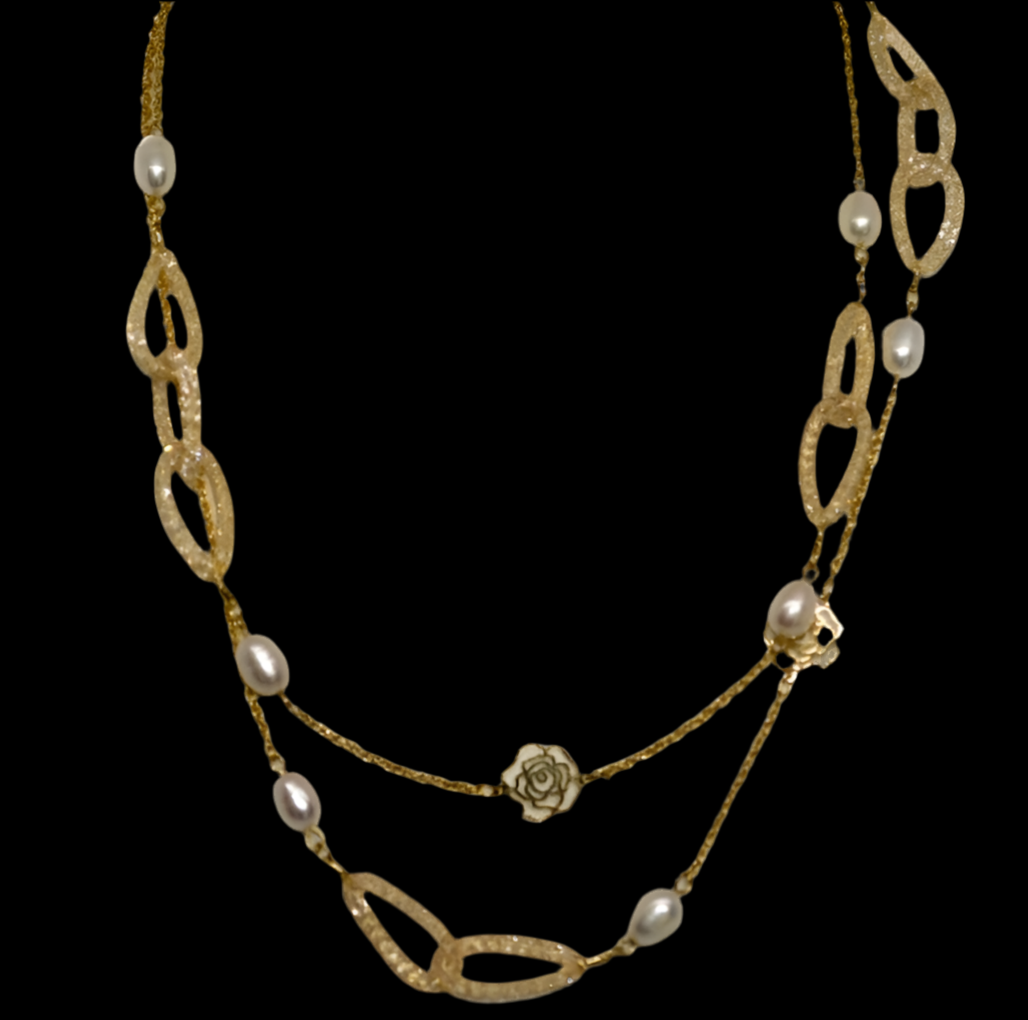 14K Gold Filled Statement Necklace!