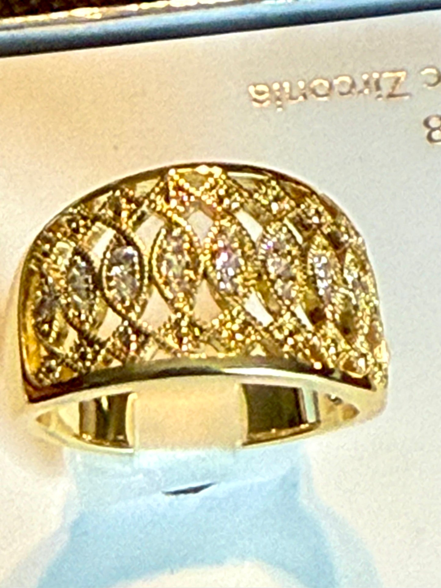 Ladies Open Band Ring! 8-9