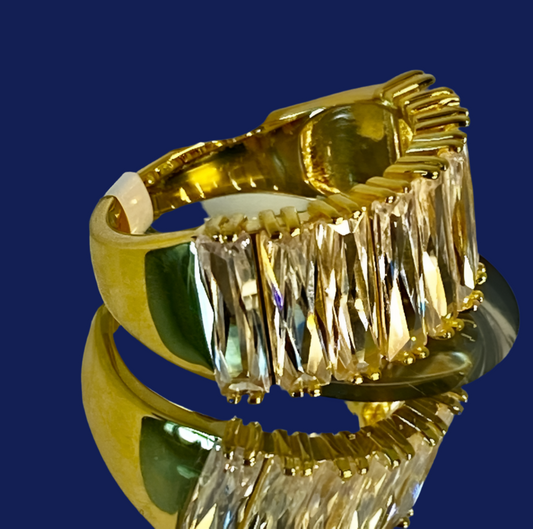 Yellow Gold Plated Ring! 8