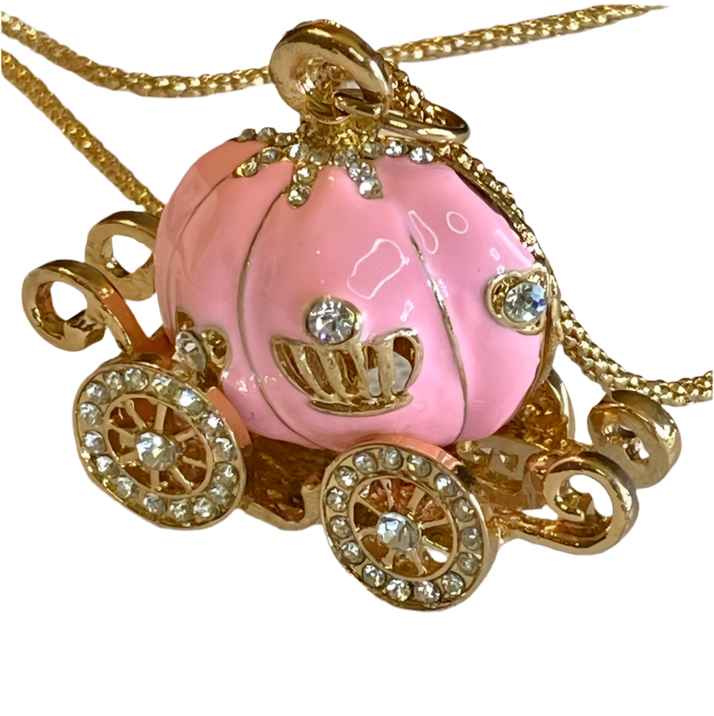 Carriage Pendant Necklace!