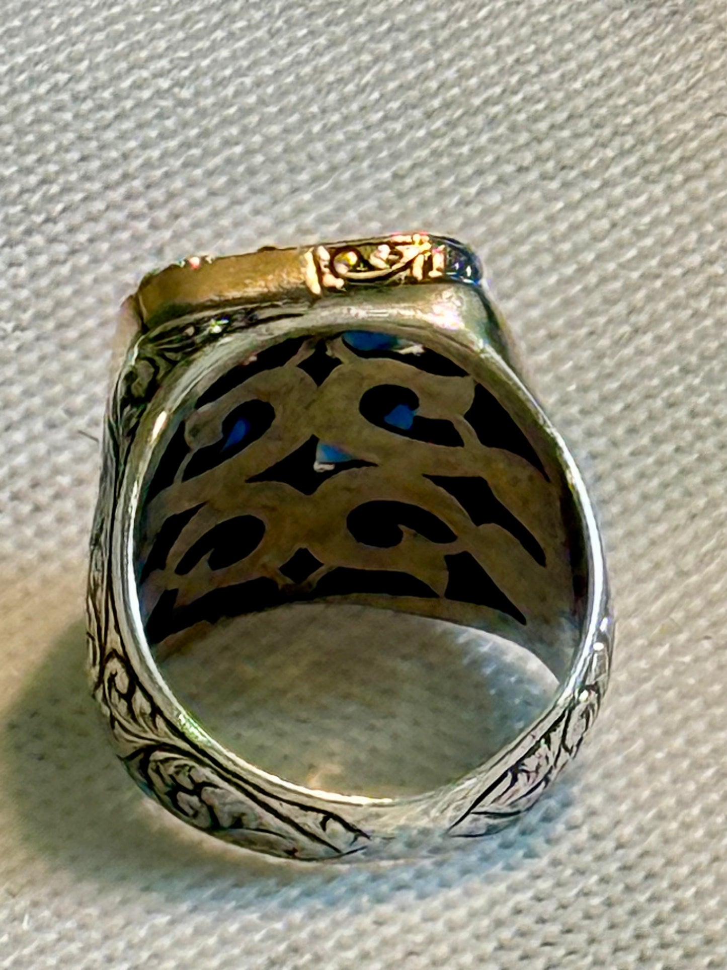 Engraved 925 Siver Ring! 9.5