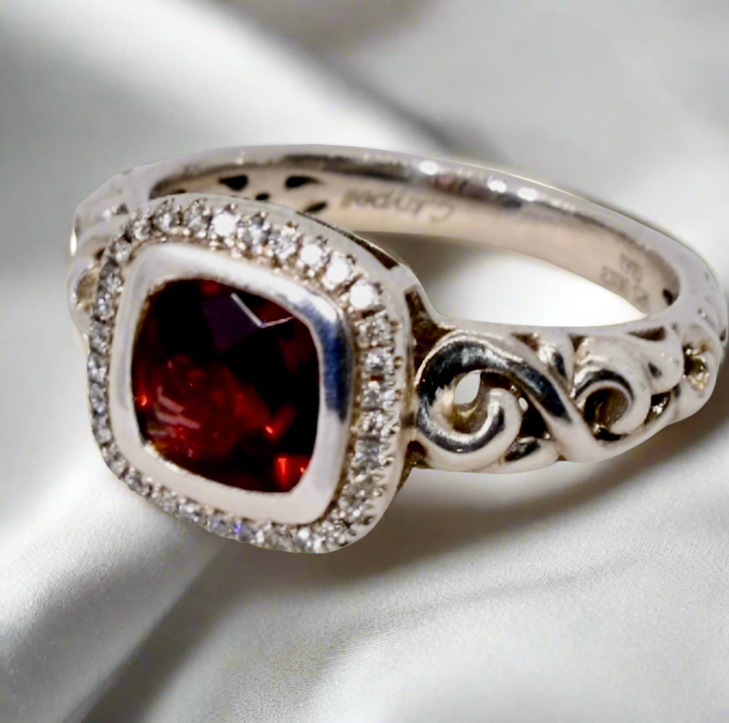Cocktail Ring By Charles Krypell! 6.5