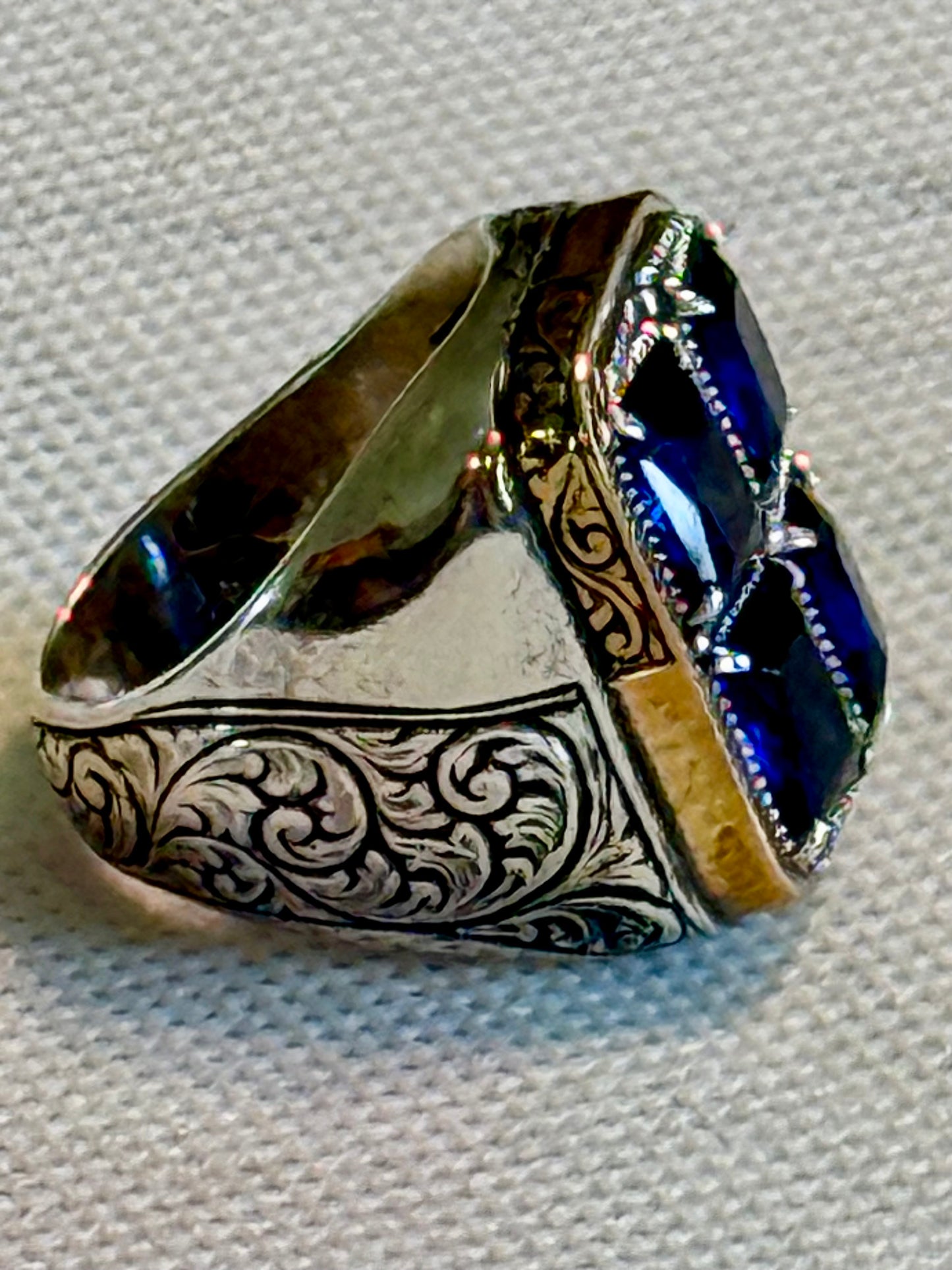 Engraved 925 Siver Ring! 9.5