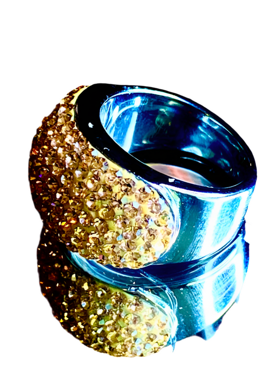 Precious Brilliant Peach Ring! 6.5