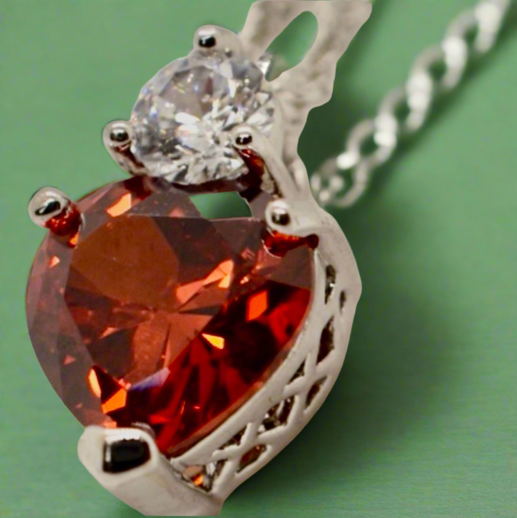 Heart Pendant Necklace!