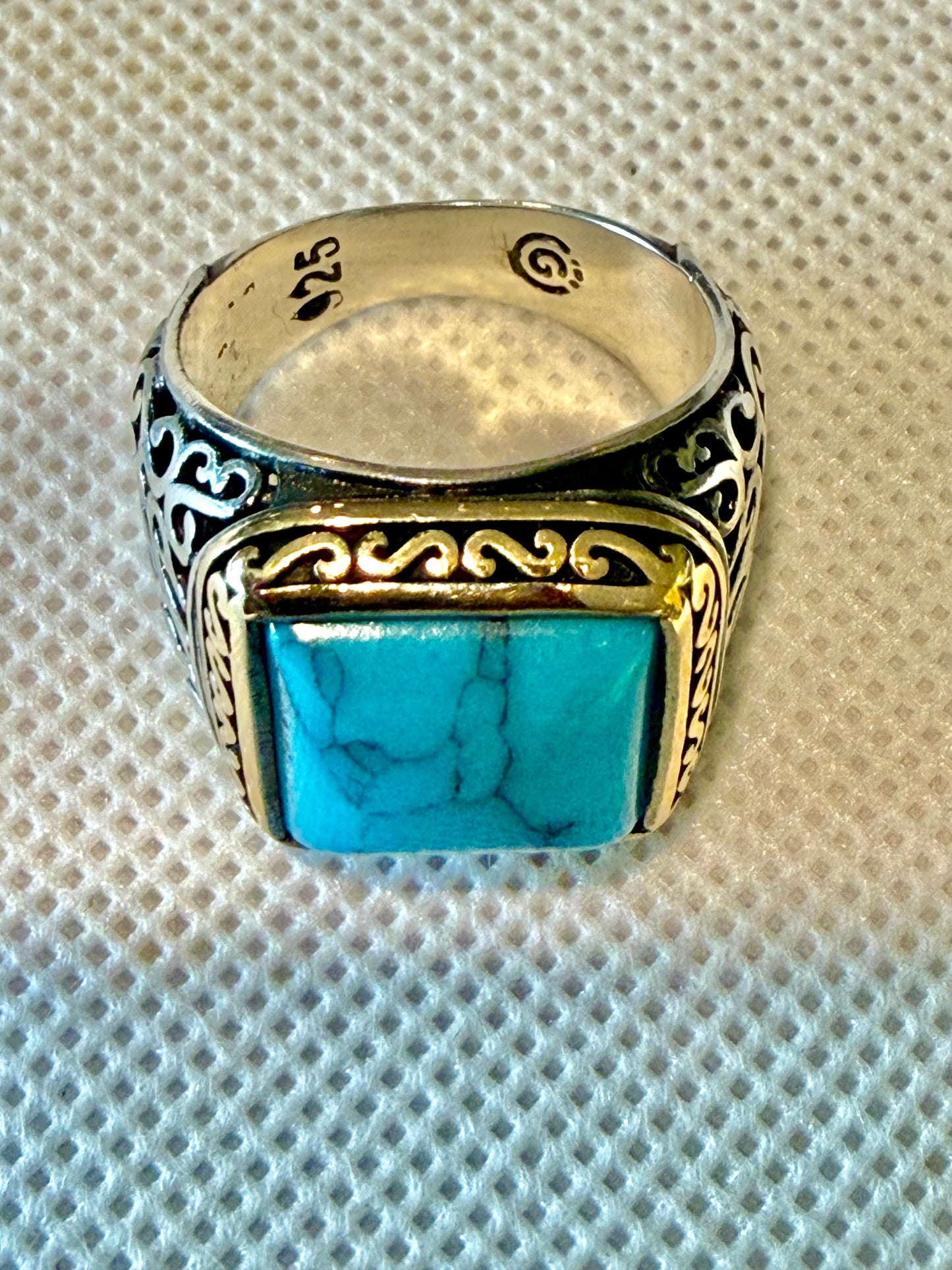 Turquoise Stone Ring! 10