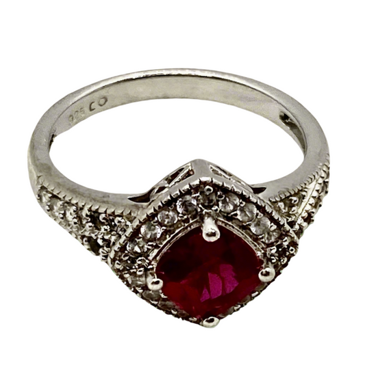 Vintage Sterling Silver Ring! 7