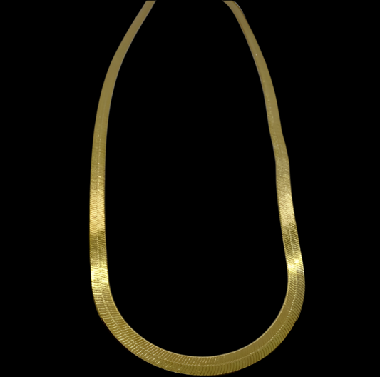 Darya Herringbone Chain Necklace! 18”