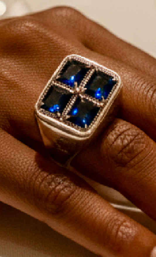 Engraved 925 Siver Ring! 9.5