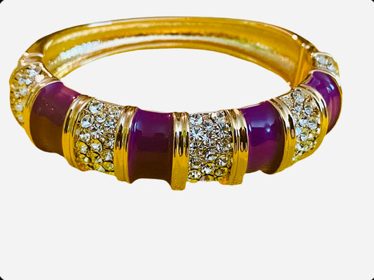 Ladies White Crystal Bracelet