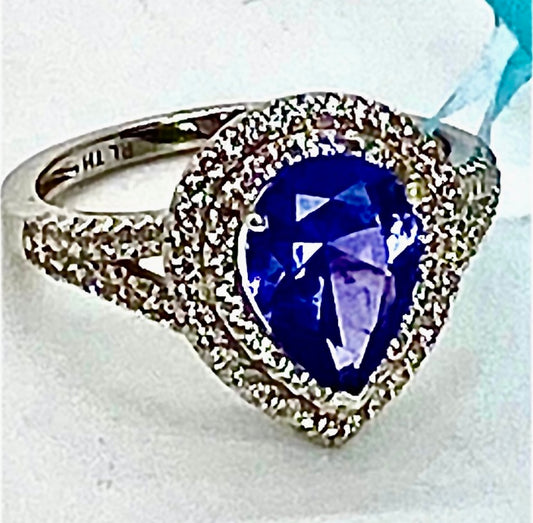 Sapphire And Tanzanite Ring! 7