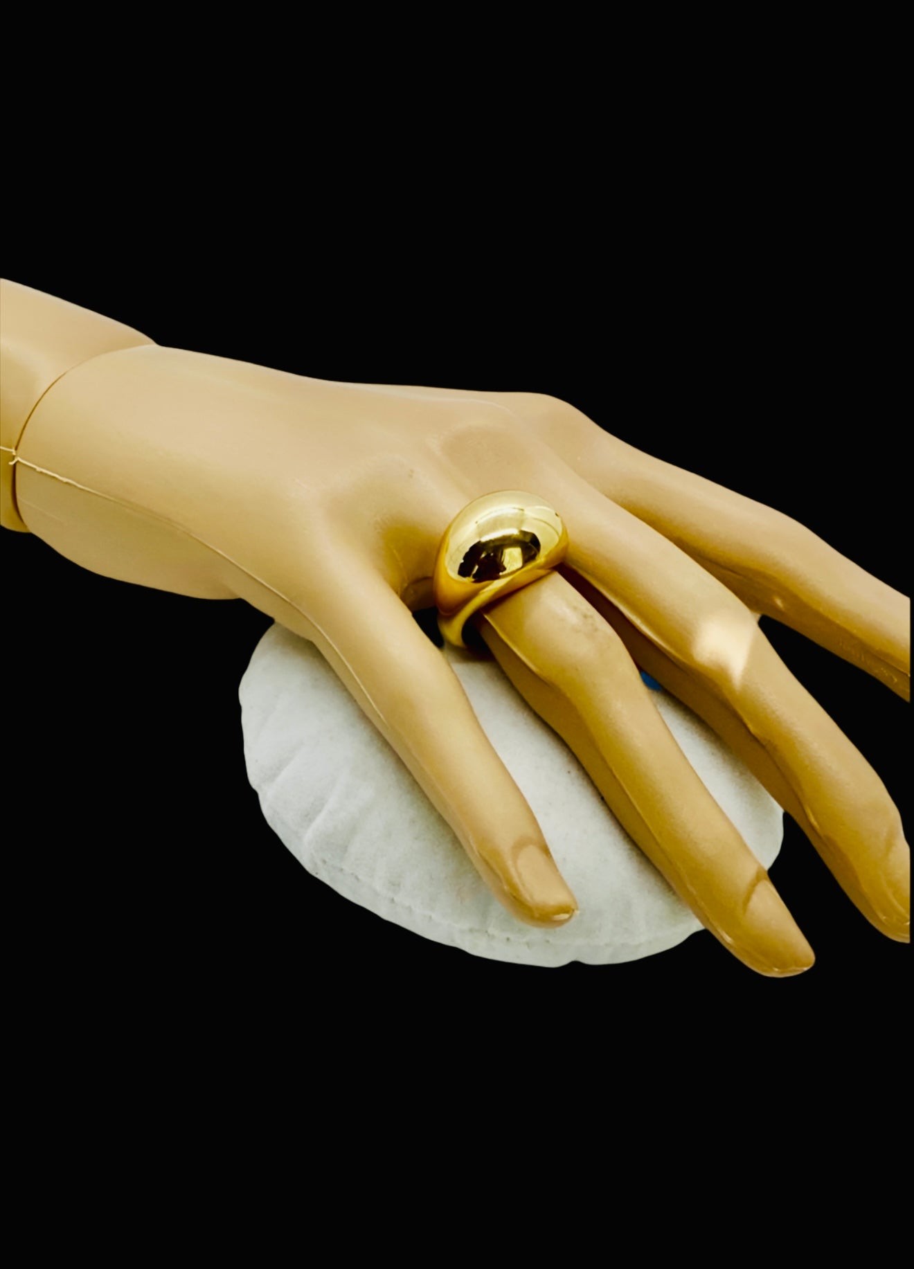 14K Gold Plated Signet Ring! 7