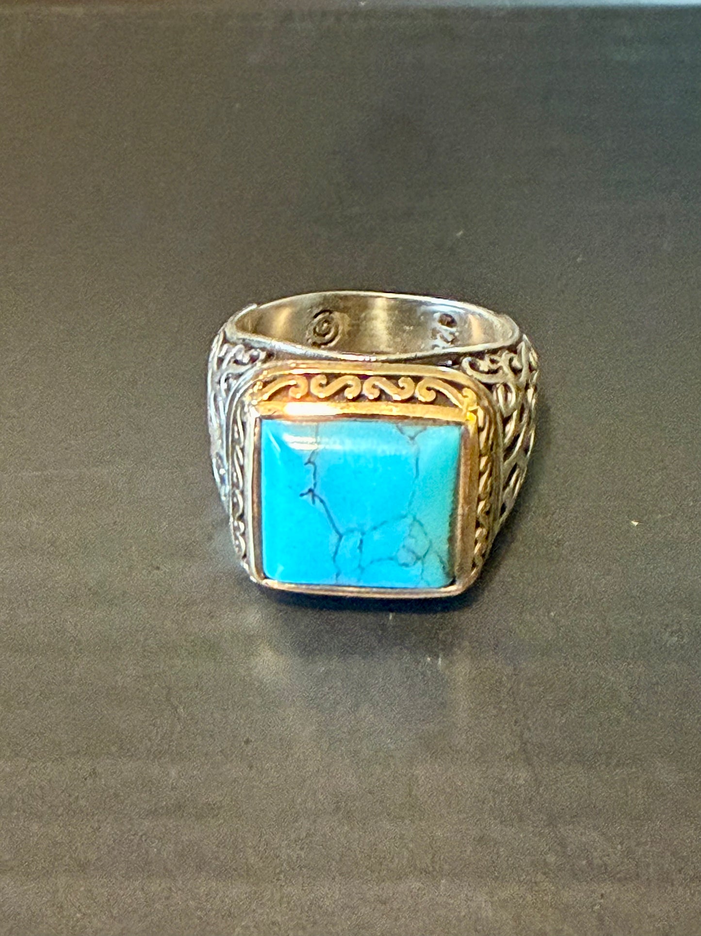 Turquoise Stone Ring! 10