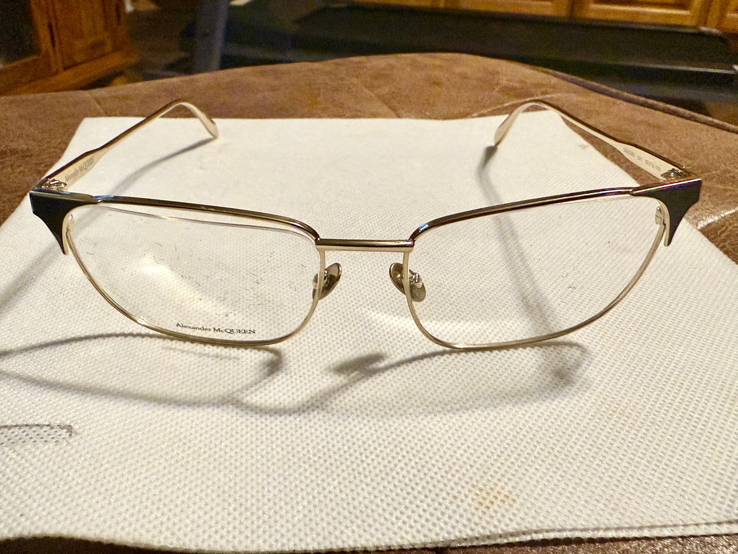 Alexander McQueen Square Eyeglasses!