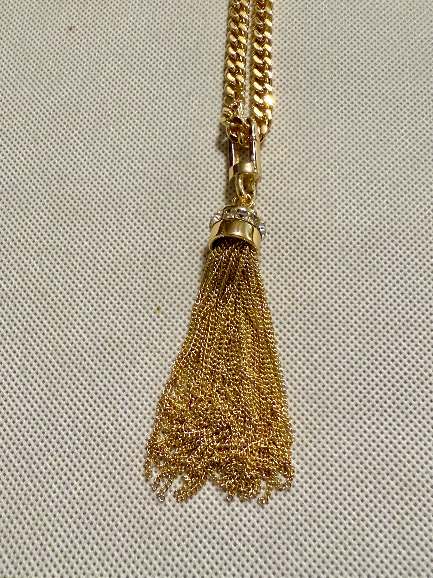 Tall Tassel Necklace