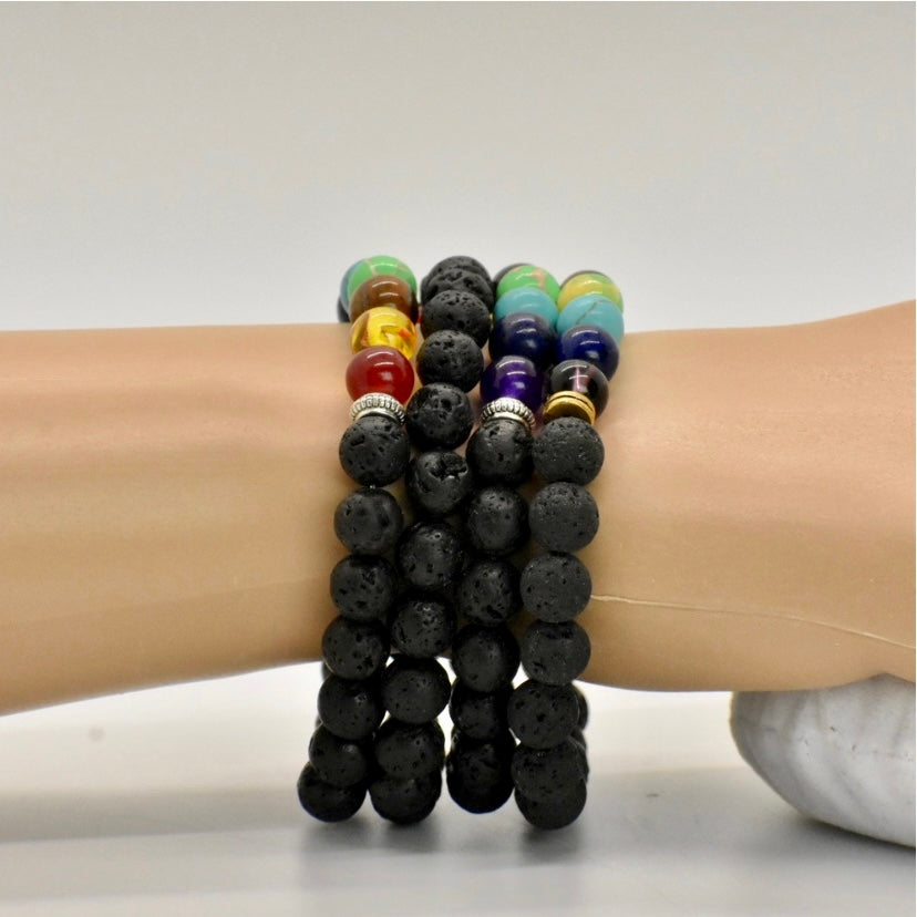 Lava Beaded Bracelet!